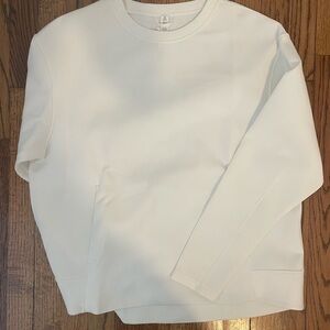 NWOT White LULULEMON sweatshirt